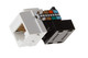 Cat 5 QuickPort Jack, White - 41108-RW5 Cat 5 QuickPort Jack, White - 41108-RW5
